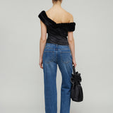 ALLEGRA TOP - BLACK