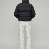 AMBRA SHORT PUFFER JACKET - BLACK