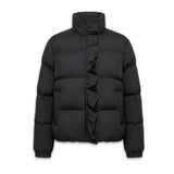 AMBRA SHORT PUFFER JACKET - BLACK