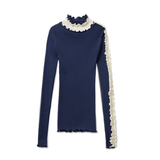 AMÈLIE SEAMLESS TOP - NAVY