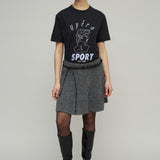 BELLE KNIT SKIRT - GREY