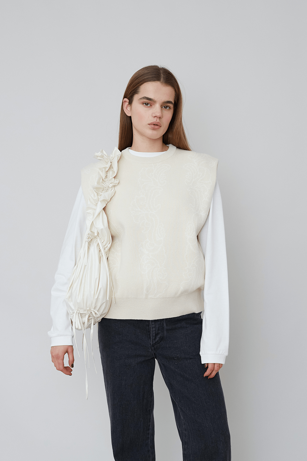 CAMILLE VEST - CREAM