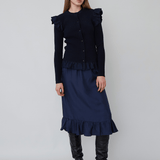 CHARLÈNE SKIRT - NAVY