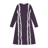 CHARLOTTE DRESS - PLUM