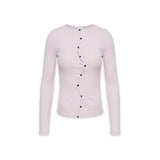 CLAIRE SEAMLESS CARDIGAN - PINK