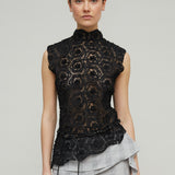 DONATELLA TOP - BLACK