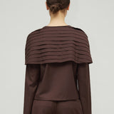 ELEONORA BLAZER - BROWN