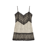 OpéraSPORT - Emma Top, Beige Print, Lace
