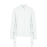 FIROELLA WRAP SHIRT - BIT OF BLUE