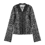 OpéraSPORT - Flora shirt, black lace