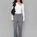 NÈLIA TROUSER - GREY