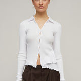 GIULA SEAMLESS TOP - WHITE