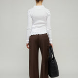 GIULA SEAMLESS TOP - WHITE