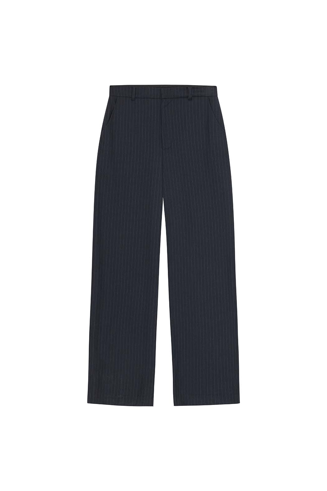 OpéraSPORT - Helena Trouser, navy striped