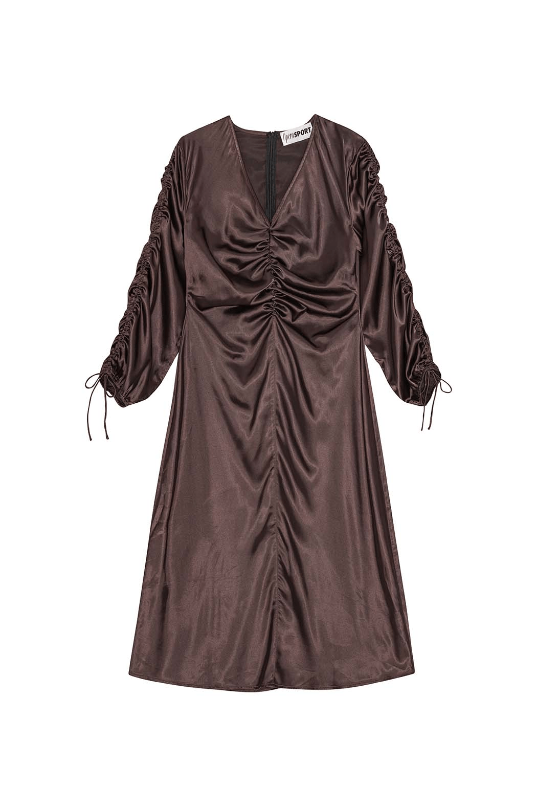 OpéraSPORT-  Kiko Dress - Dark Brown