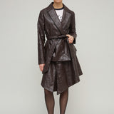 MAFALDA SKIRT - BROWN