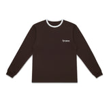NICO UNISEX LS TEE - BROWN