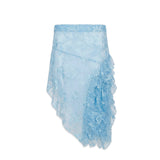 NONA LONG SKIRT - BLUE