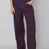 OLIVE UNISEX PANTS - PLUM