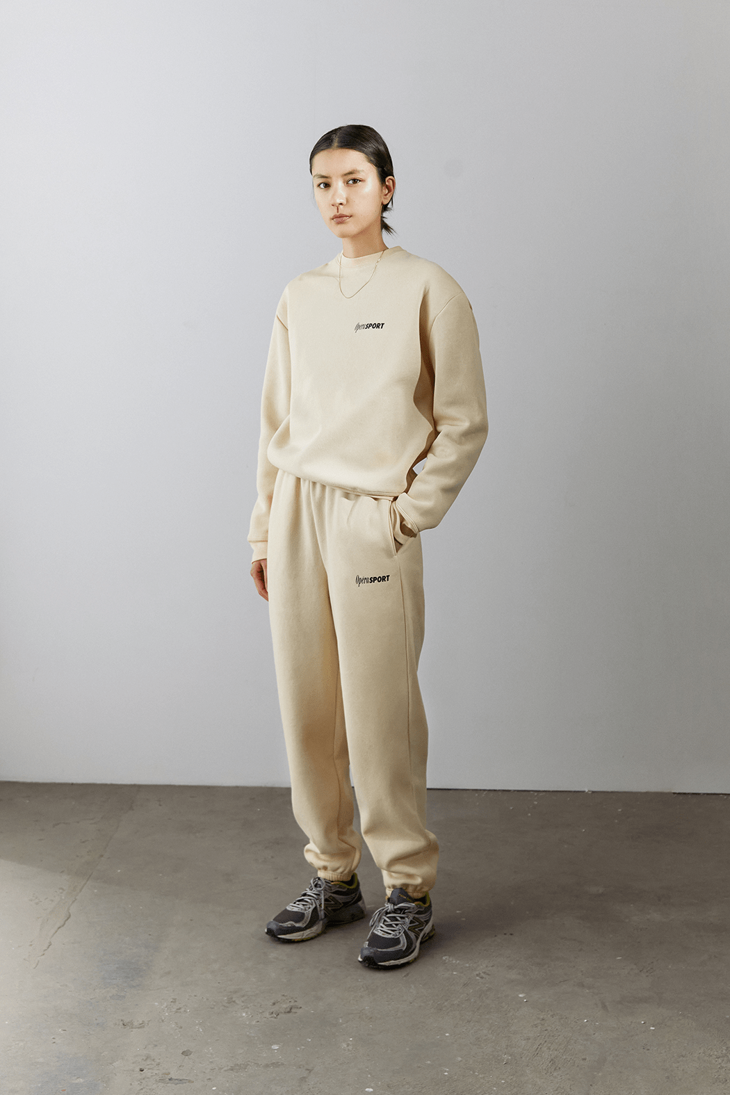RENARD UNISEX SWEATPANTS - IVORY
