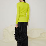 CELÈSTINE SKIRT LONG - BLACK