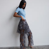 NONA PANTS - CORAL SMOKE