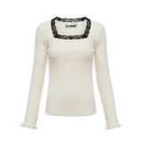 ROSELLA SEAMLESS TOP - PRISTINE