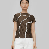 COLEEN TOP - BROWN