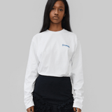 MIO UNISEX LS TEE - WHITE