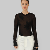 ZIVA TOP - BLACK