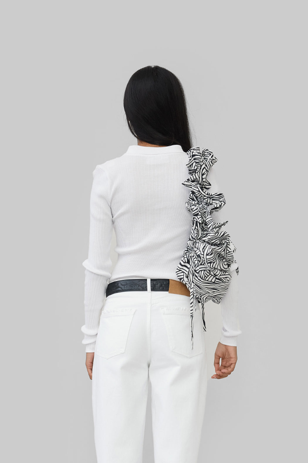 ARIA SEAMLESS TOP - WHITE