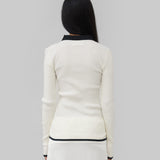 LAURA SEAMLESS SHIRT - PRISTINE