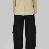 MAUD CARGO PANTS - BLACK