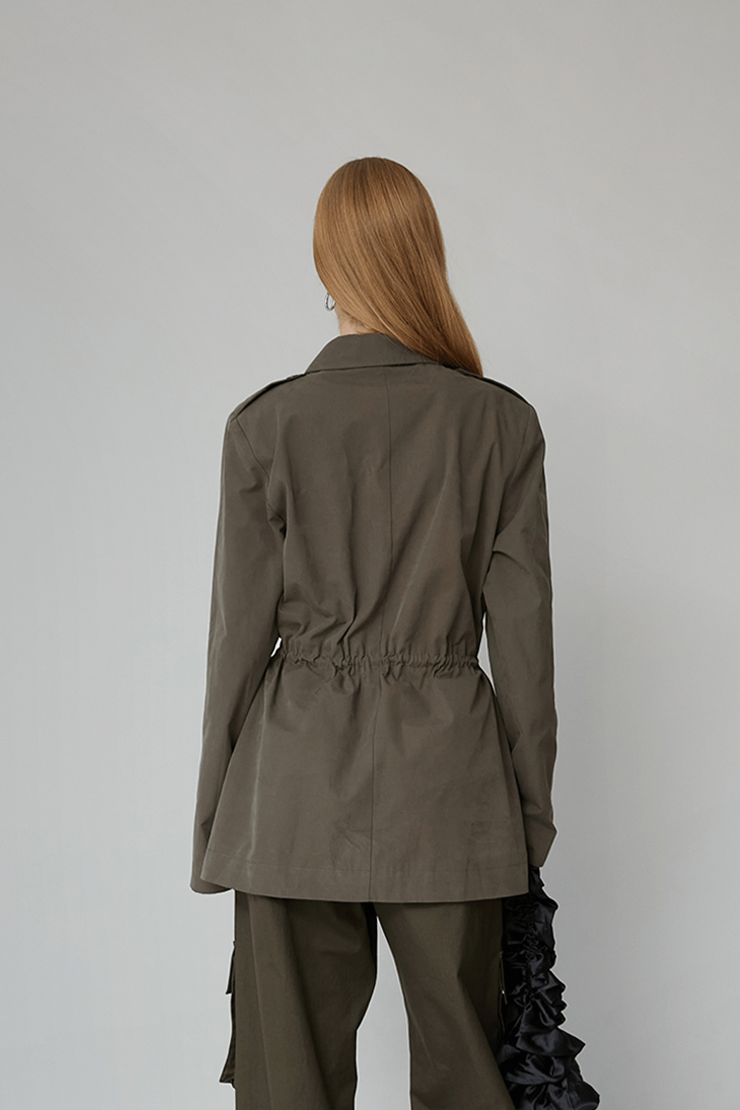 OpéraSPORT -  Maud Cargo Jacket, Dark Olive