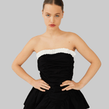AYLA TOP - BLACK