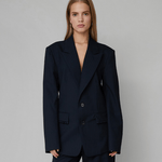 OpéraSPORT - Helena Blazer, navy striped