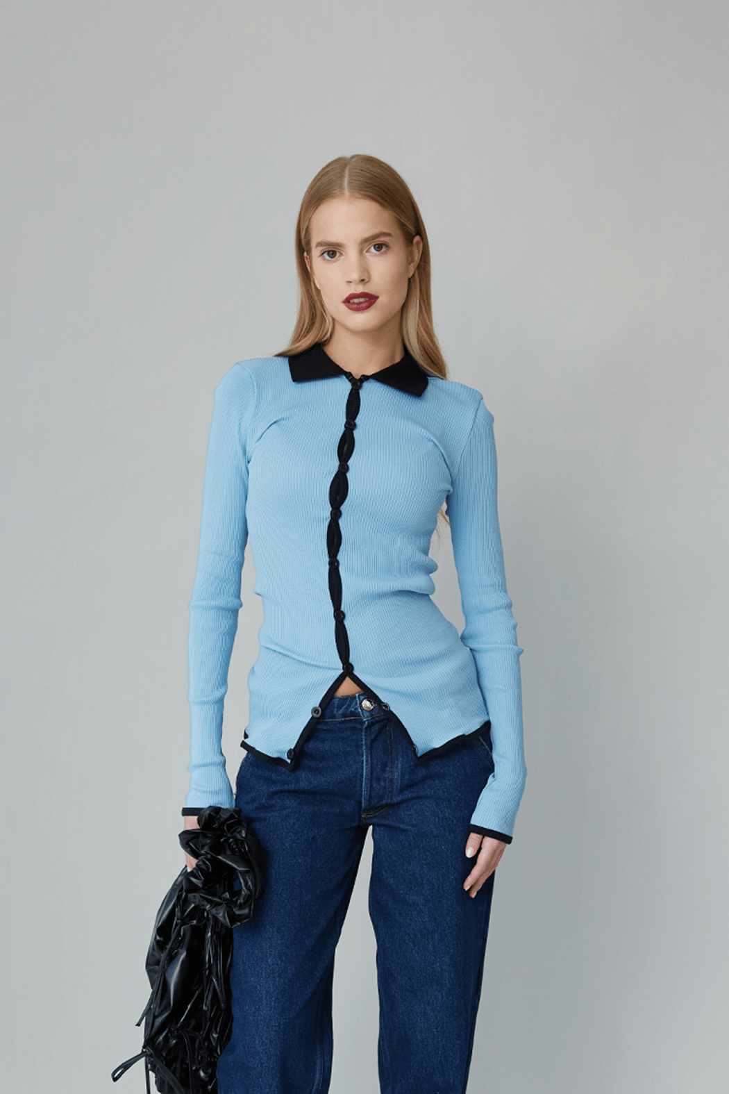 OpéraSPORT - Laura Seamless Shirt, Sky Blue