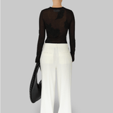 HELENA TROUSER - IVORY