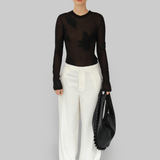 ZIVA TOP - BLACK