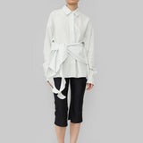 FIROELLA WRAP SHIRT - BIT OF BLUE