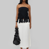 CARA SEAMLESS TOP/SKIRT - BLACK
