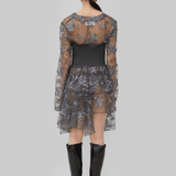 NONA TOP - CORAL SMOKE