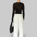 ZIVA TOP - BLACK