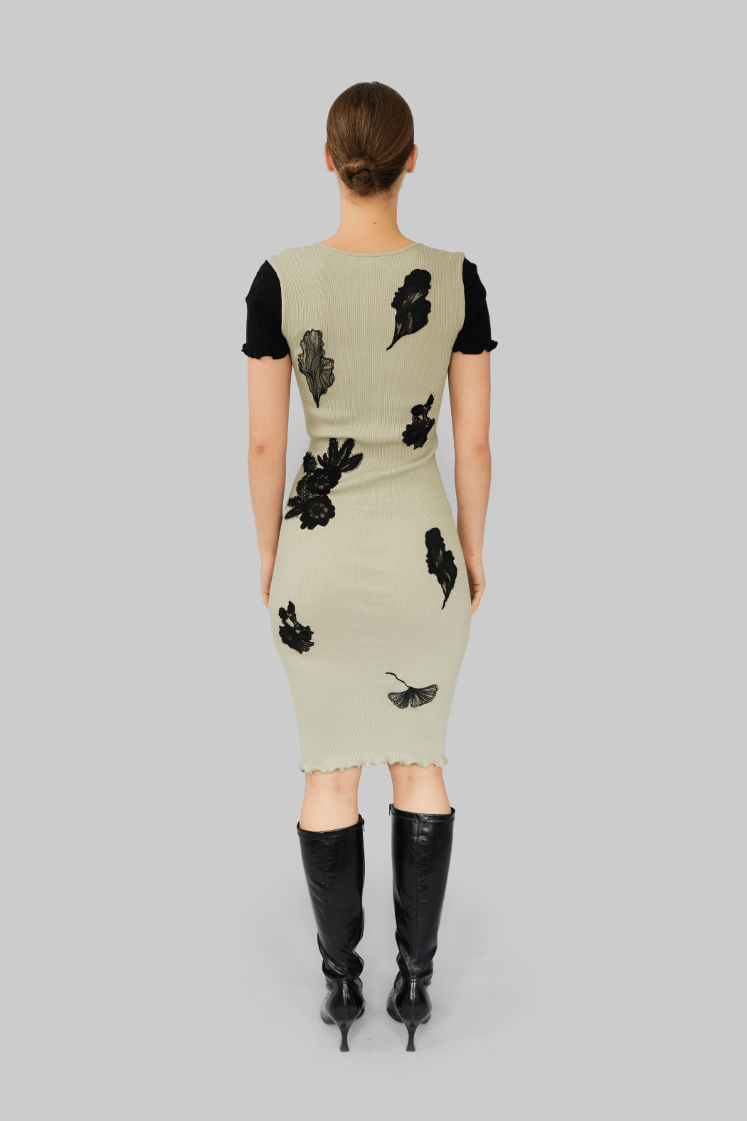 ELVA SEAMLESS DRESS - ABBEY STONE