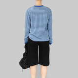 NEO UNISEX T-SHIRT - BLUE STRIPES