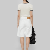 FIORE SHORTS - WHITE