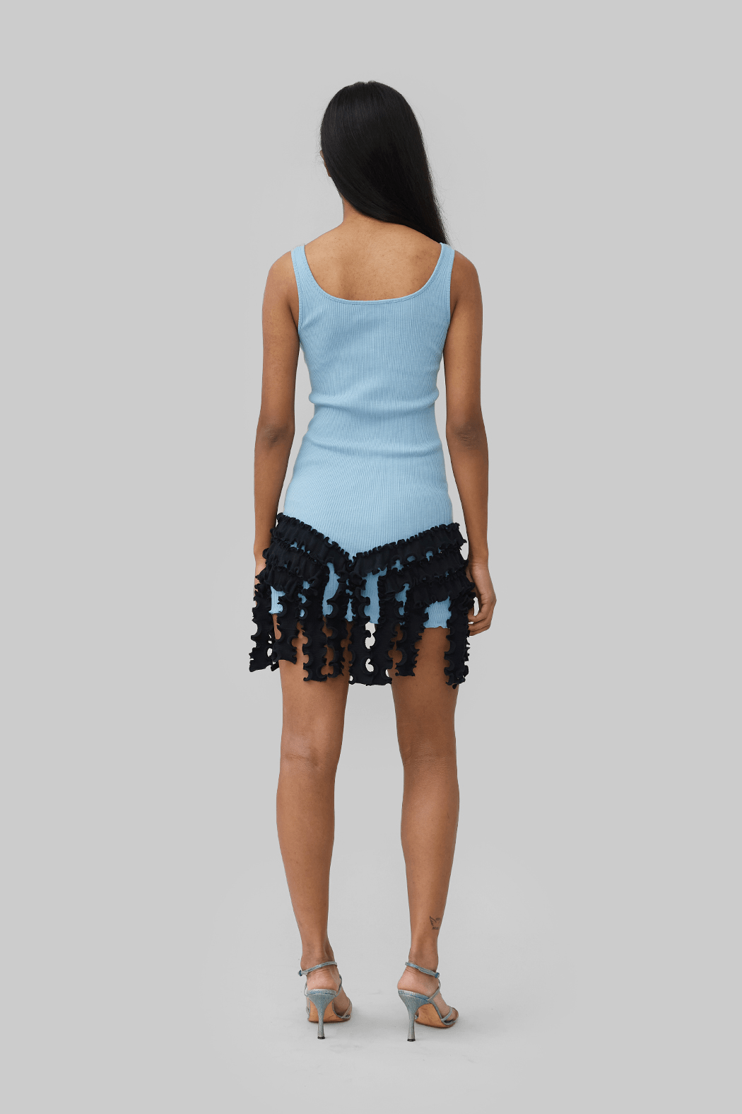 ELISA SEAMLESS DRESS - BLUE