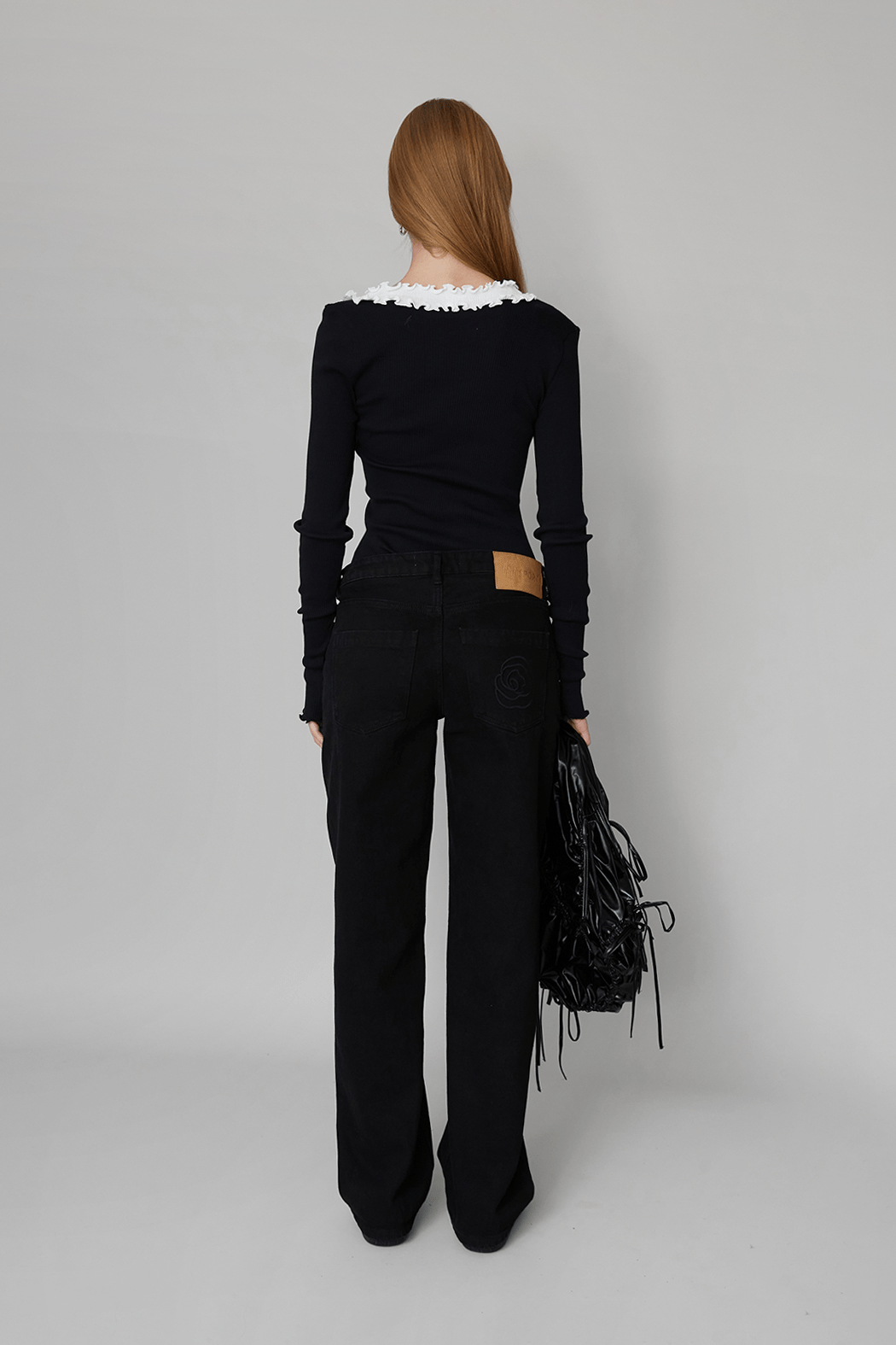 OpéraSPORT - Rose Straight Denim - Black
