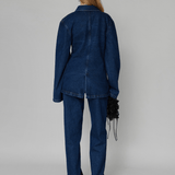 OpéraSPORT - Victoria Denim Blazer, Blue Denim