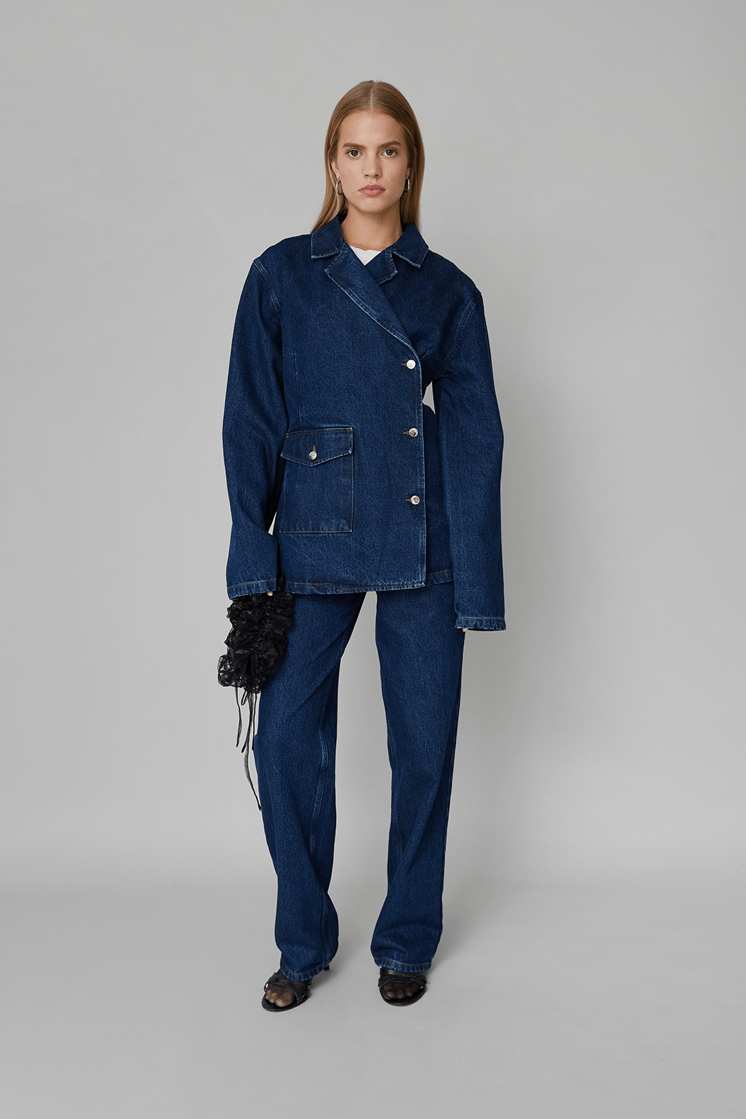 OpéraSPORT - Victoria Denim Blazer, Blue Denim